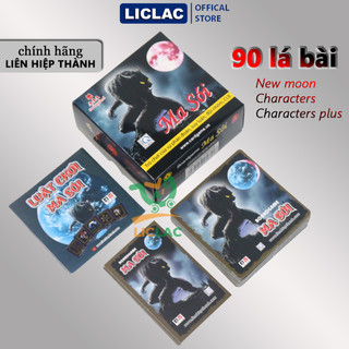 Bài Ma Sói Liên Hiệp Thành Việt Hóa, Đồ chơi Board Game Werewolf New Moon, Characters Plus, Bài Ma Sói Mở Rộng - LICLAC