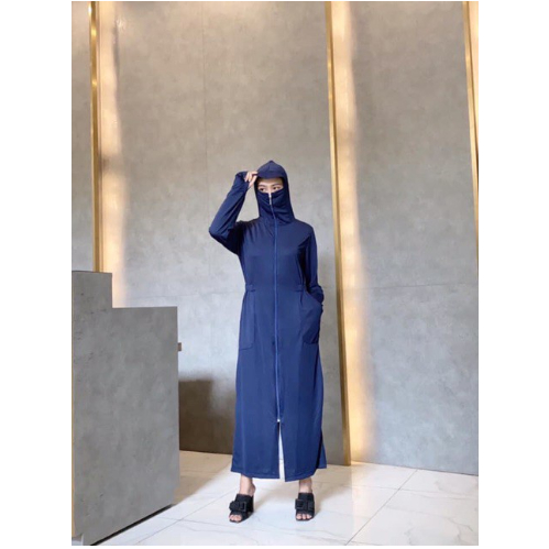 Áo Chống Nắng Nữ Toàn Thân 2 Lớp Dáng Dài cản tia UV , thông hơi xuất khẩu siêu đẹp chất siêu mát