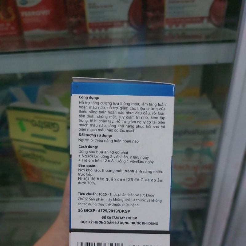 Ginkgo Q10 100 viên