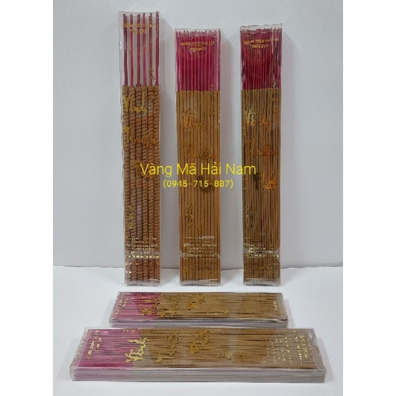 Nhang Thơm 5 Tấc / Nhang Đũa / Nhang Xoắn 8h Thảo Dược Cao Cấp VĨNH THUẬN PHÁT - Hộp 4 & 5 Tấc * Hàng Chính Hãng *