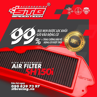 Combo cháy hè: lọc gió sh 125/150/160 cùng bộ kit vs