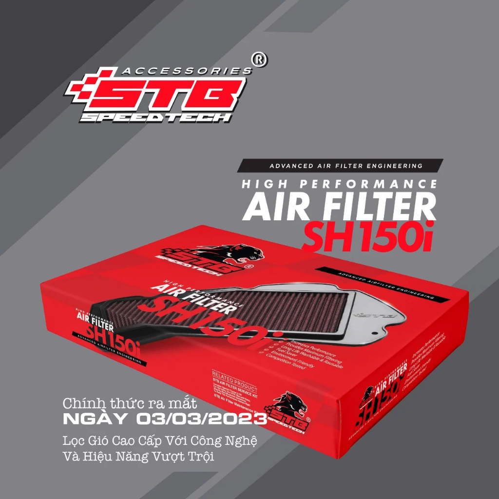 Combo Cháy Hè: Lọc Gió SH 125/150/160 cùng Bộ KIT VS