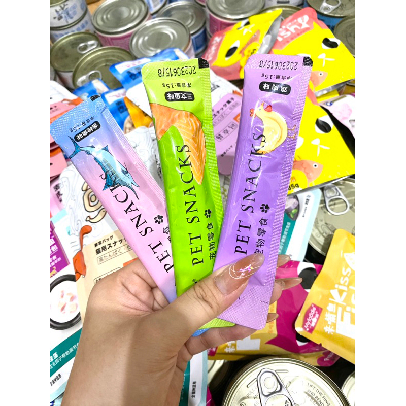 Súp thưởng cho mèo PET SNACK, SHISUKA,.. 15G ⭐️