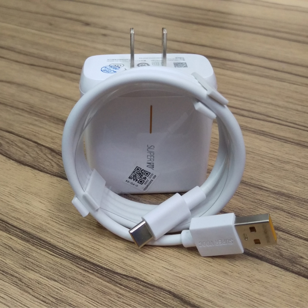 Bộ Sạc Nhanh 65W SUPER VOOC 2.0 Dành Cho O.PPO Find X2 Pro-Reno Ace Và Các Dòng O.PPO Đời Cao / Cap Sac Chui Sac Dau TO