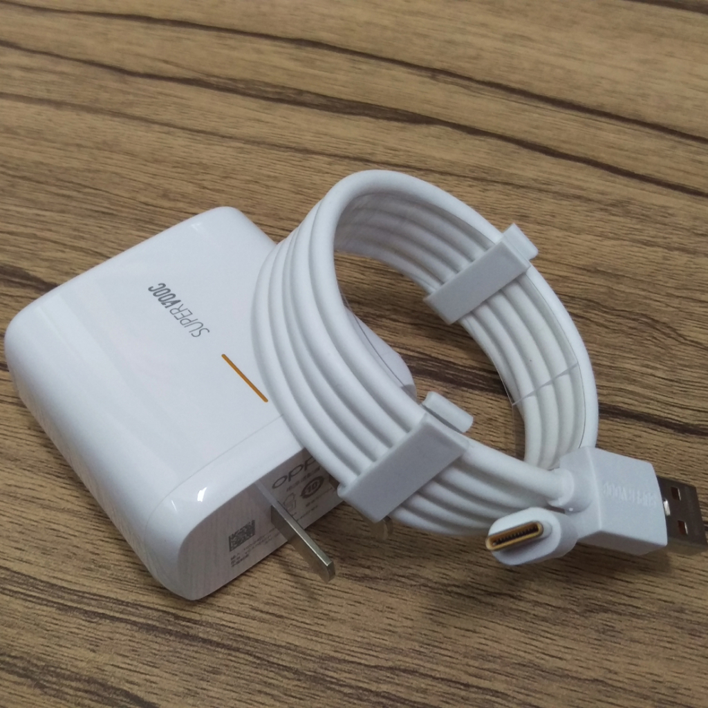 Bộ Sạc Nhanh 65W SUPER VOOC 2.0 Dành Cho O.PPO Find X2 Pro-Reno Ace Và Các Dòng O.PPO Đời Cao / Cap Sac Chui Sac Dau TO