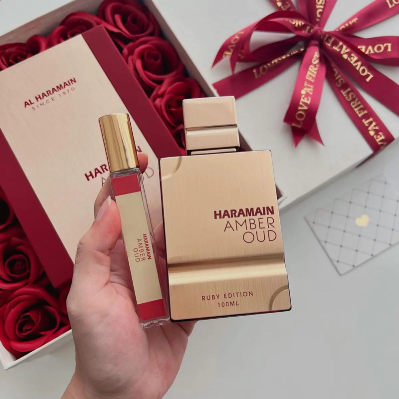 Haramain Amber Oud Ruby Edition chiết 10ml