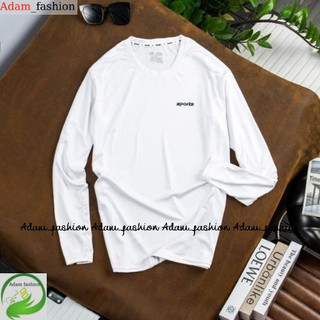 Áo thun nam dài tay , áo thể thao nam chất thun thể thao co giản tốt , mềm mịn Adam_fashion