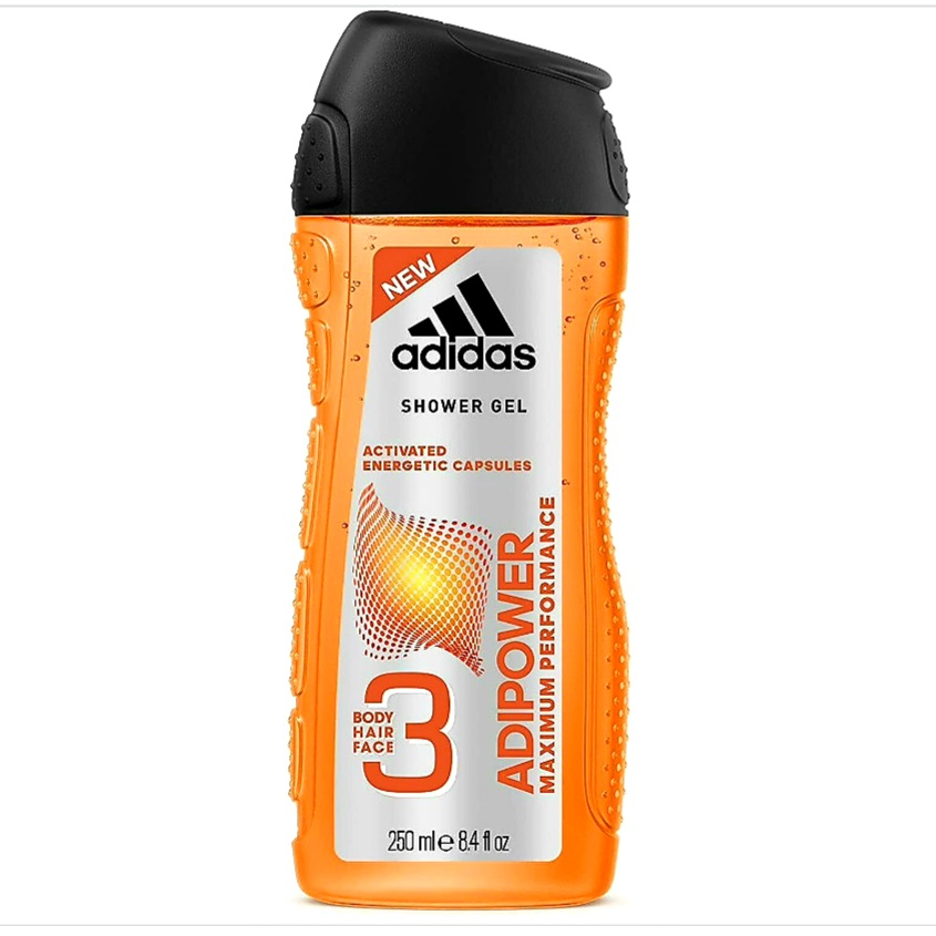 250ml - Sữa Tắm Gội Rửa Mặt Adidas Shower Gel Cho Nam - Chọn mùi