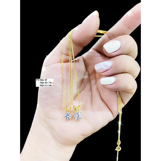 Mặt dây chuyền ổ đá vàng