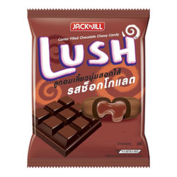 Kẹo Lush Thái Lan Center Filled Chocolate Chewy Candy (Gói 130g)