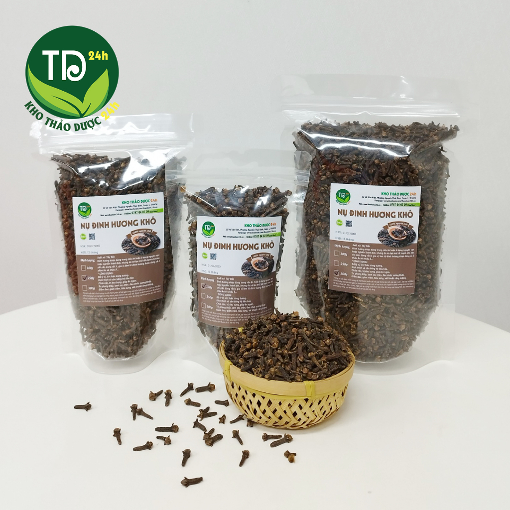 Nụ đinh hương khô Tây Bắc, hàng chính hiệu Tây Bắc, chuyên làm gia vị phở thơm ngon | Kho thảo dược 24h