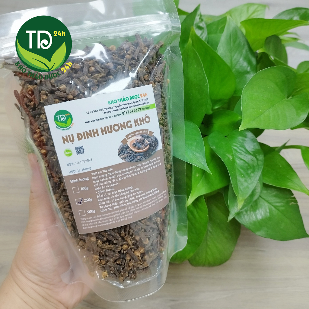 Nụ đinh hương khô Tây Bắc, hàng chính hiệu Tây Bắc, chuyên làm gia vị phở thơm ngon | Kho thảo dược 24h