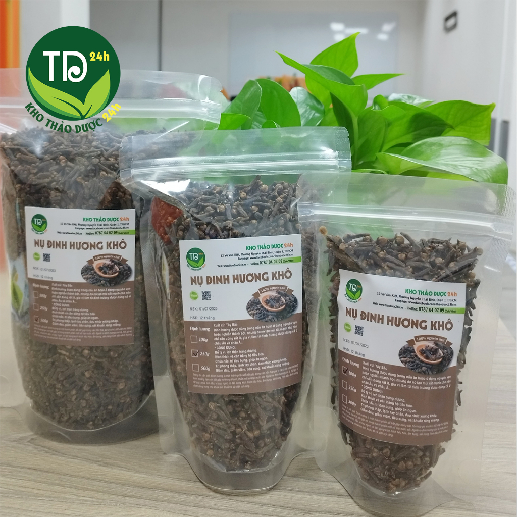 Nụ đinh hương khô Tây Bắc, hàng chính hiệu Tây Bắc, chuyên làm gia vị phở thơm ngon | Kho thảo dược 24h