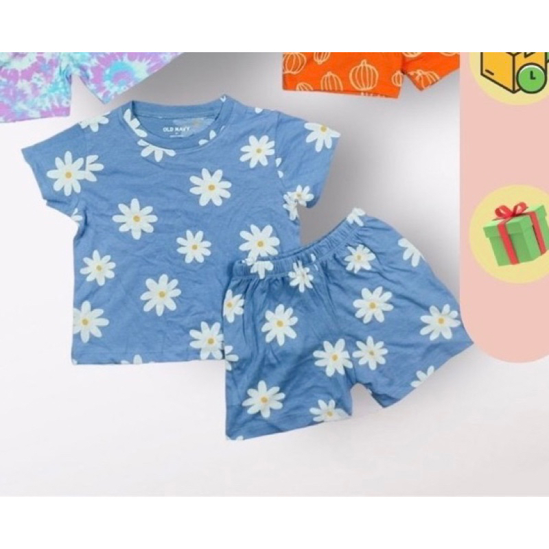 Bộ cộc hè cotton bé trai, bé gái hãng dư xịn 1-5Y