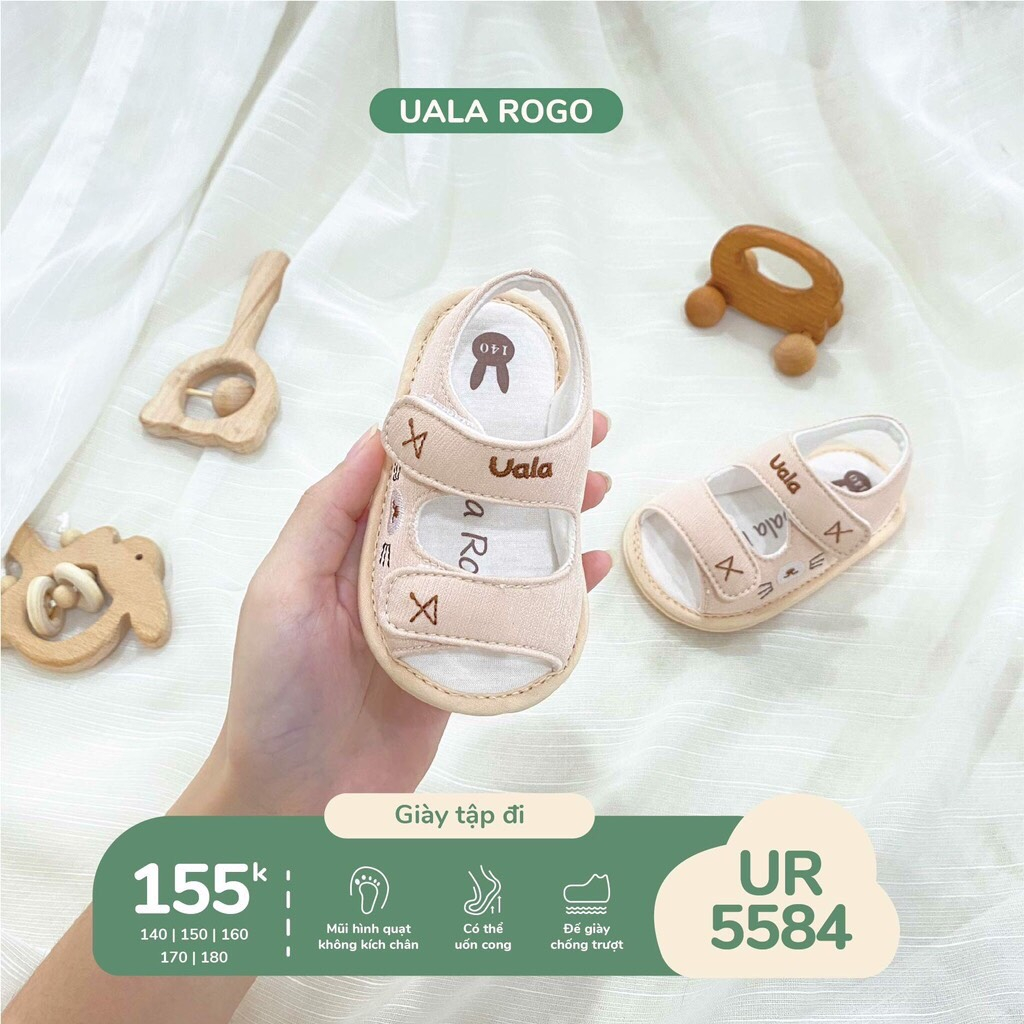 UR - Dép tập đi cho bé trai, bé gái ualarogo