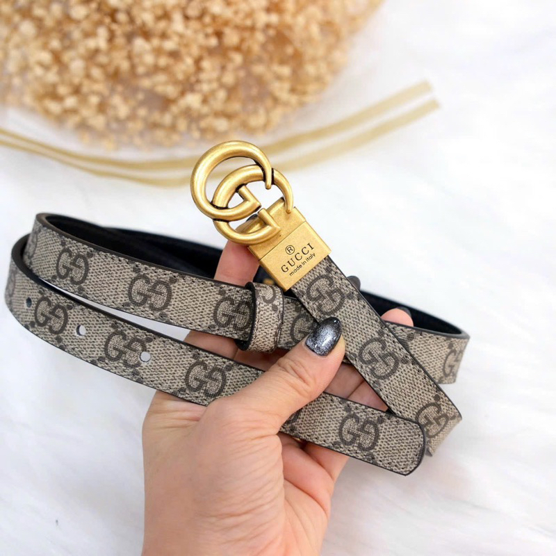 📛RẺ VÔ ĐỊCH📛THẮT LƯNG GU NỮ DA THẬT PHA CANVAS NỮ BẢN NHỎ