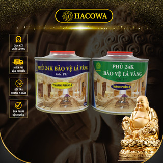 Phủ 24K bảo vệ lá vàng chống xước cao, giữ màu lá vàng, tăng độ bền của lá vàng công nghiệp