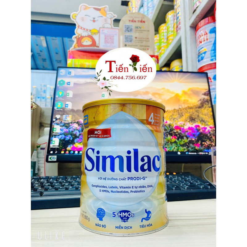 Similac 4 900g mẫu mới nhất