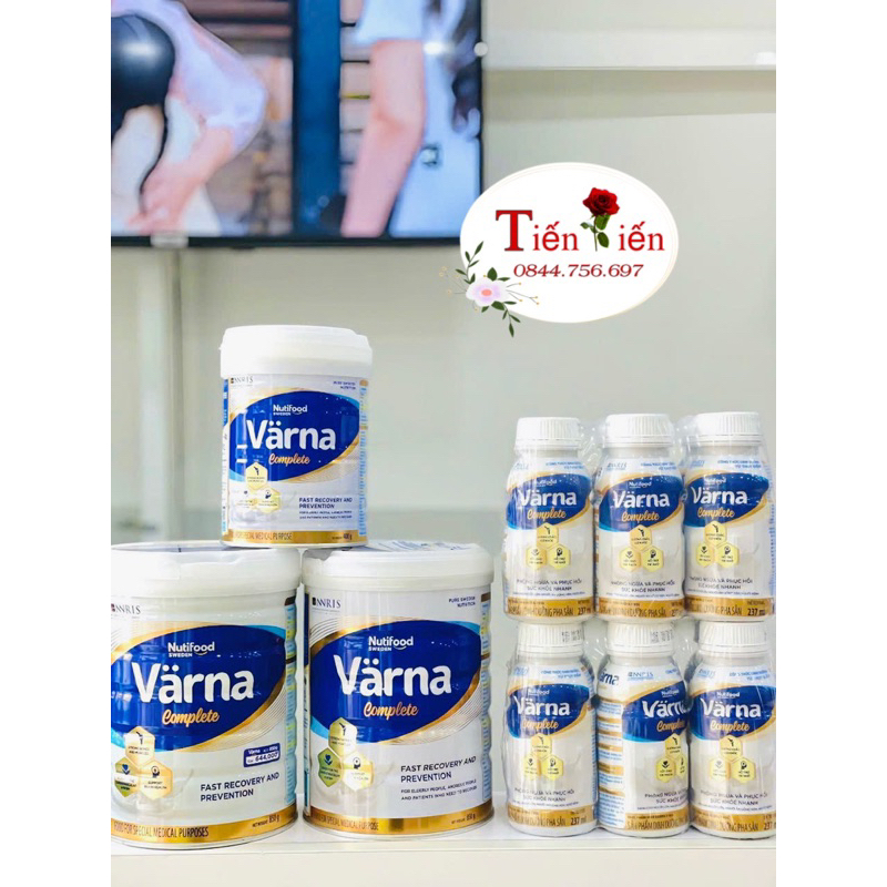 [date mới] Sữa bột Varna Complete lon 850g