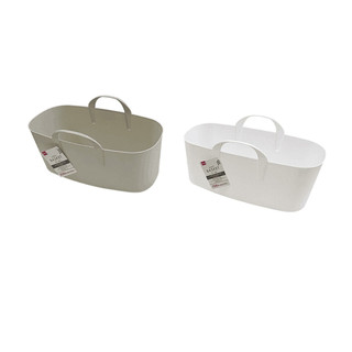 Daiso giỏ nhựa dẻo loại mỏng 41cm x 17cm x 21cm - tiện lợi và đa năng từ nhật bản