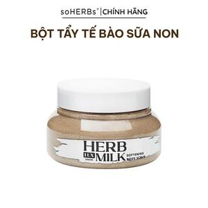 Bột Thảo Dược Sữa Non SOHERBS Lux Herb Milk Softening Body Scrub 220g