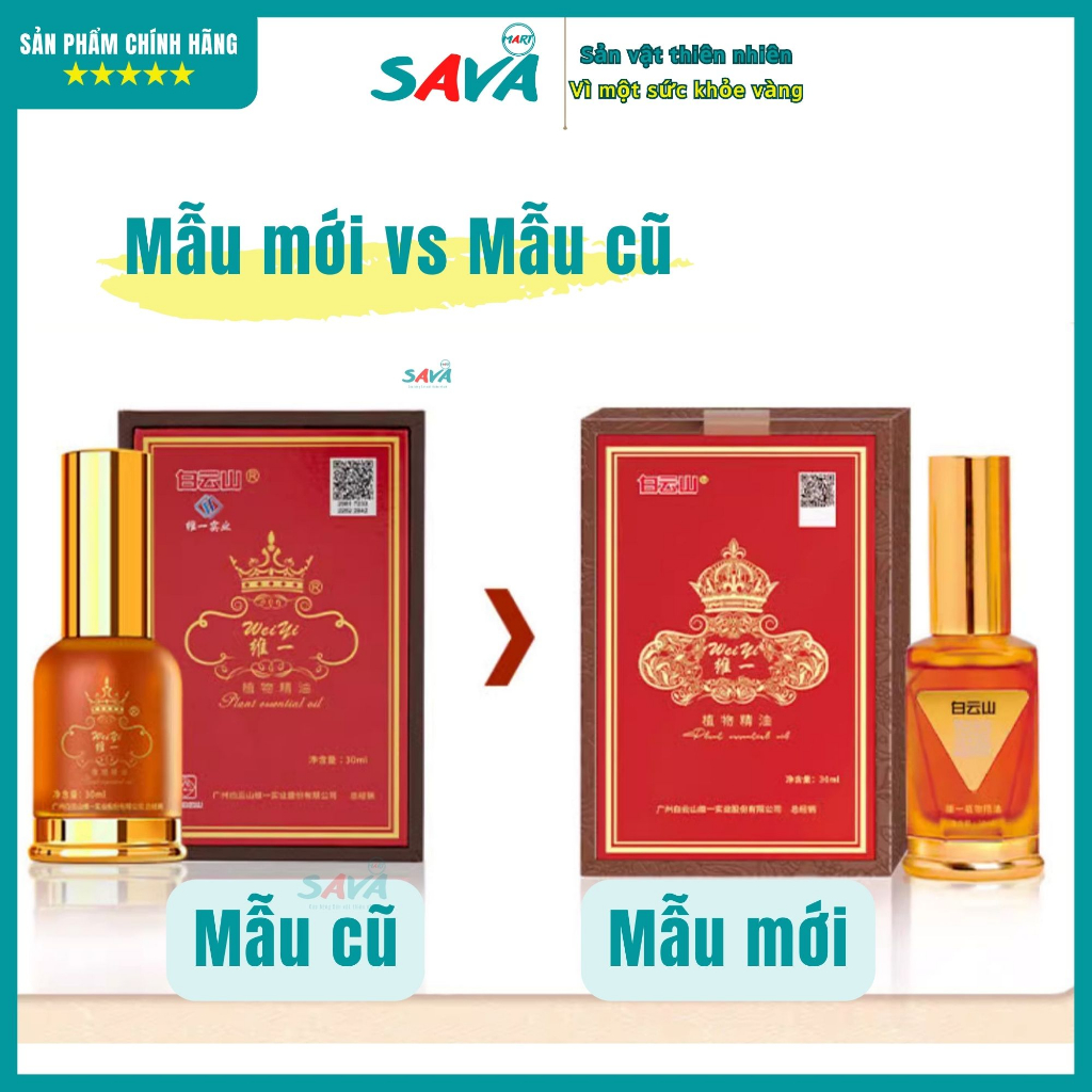 Tinh dầu Bạch Vân Sơn mát xa cổ vai gáy, thoái hóa cột sống, tê bì tay chân, đả thông kinh mạch 30ml/lọ