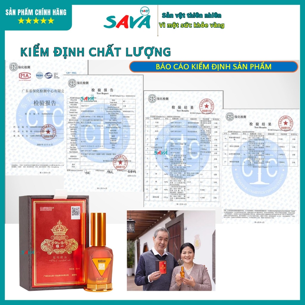 Tinh dầu Bạch Vân Sơn mát xa cổ vai gáy, thoái hóa cột sống, tê bì tay chân, đả thông kinh mạch 30ml/lọ