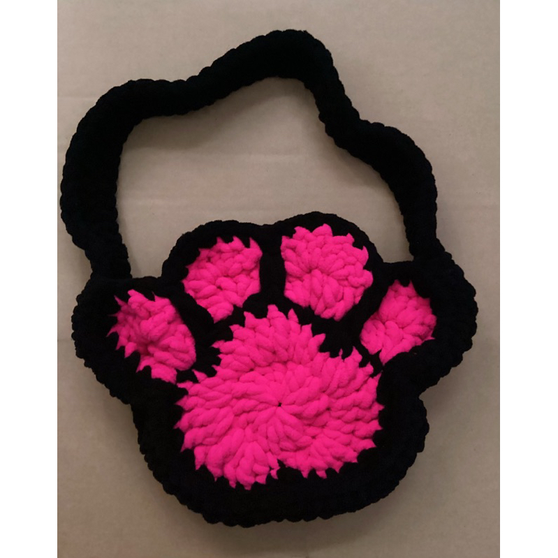 Túi Len Bàn Chân Mèo