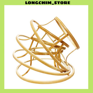 Cầu dế trúc cật cho lồng chim vành khuyên loại cầu tròn trúc cật chắc chắn
