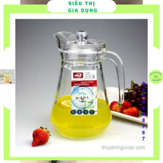 Bình ca thủy tinh rót nước 1300ml hàng chuẩn loại 1