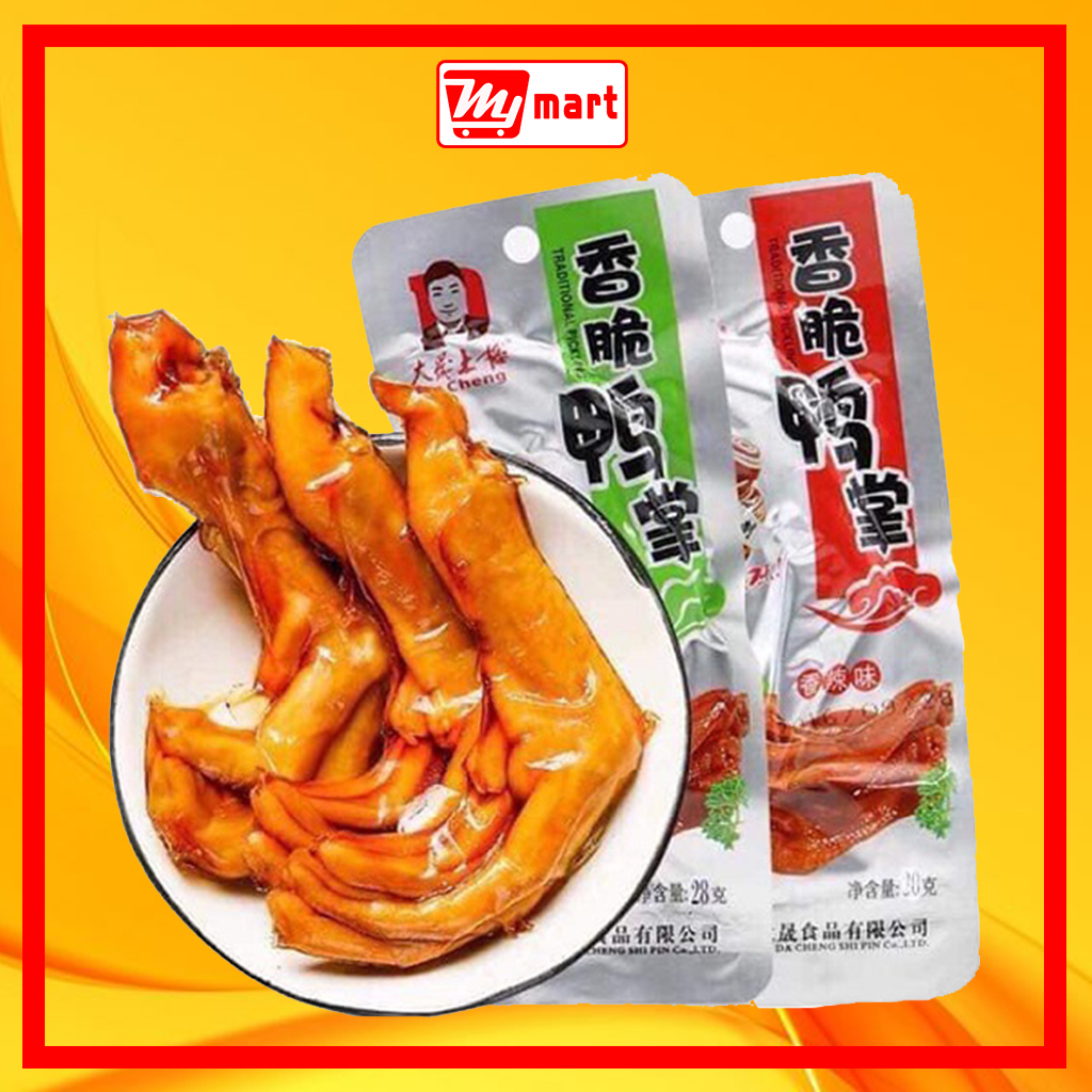 Chân vịt cay Dacheng đồ ăn vặt Mymart