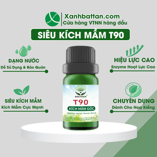 Enzyme T90 Siêu Kích Mầm - Kích Chồi Hoa Hồng, Hoa Mai, Hoa Lan Và Hoa Kiểng 10 ml
