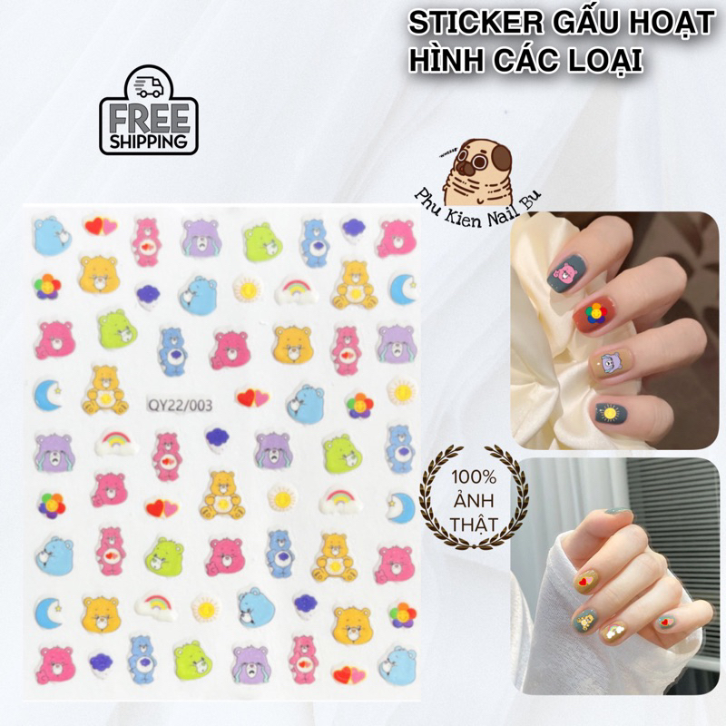 Stick gấu,bear, thỏ dễ thương