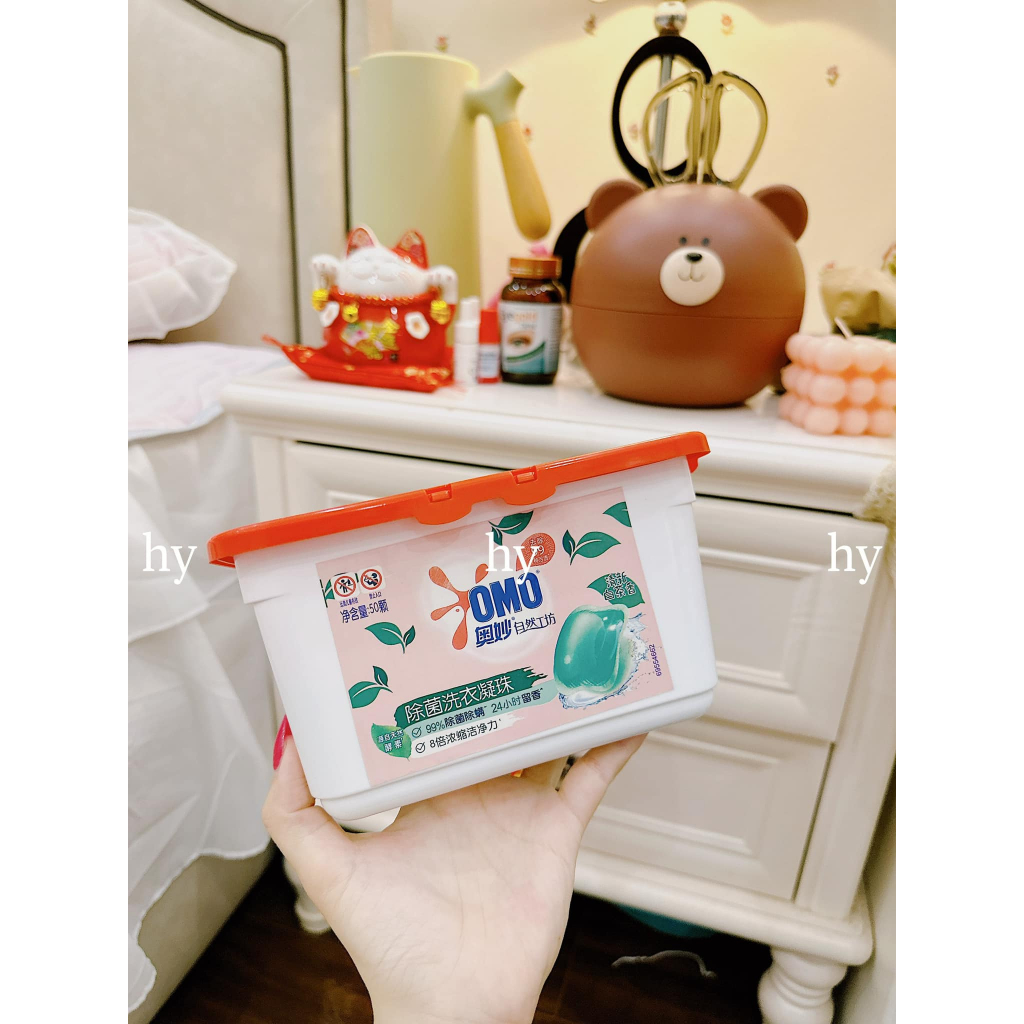 HỘP VIÊN GIẶT OMO HƯƠNG NƯỚC HOA