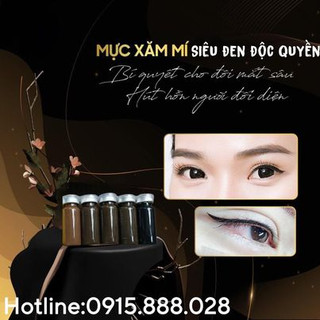 Mực xăm bám nhanh bong đậm