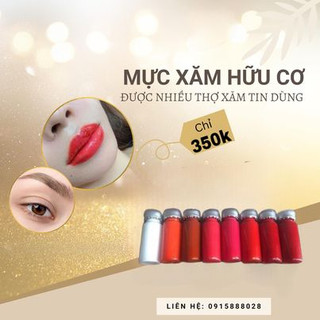 Mực xăm bám nhanh bong đậm