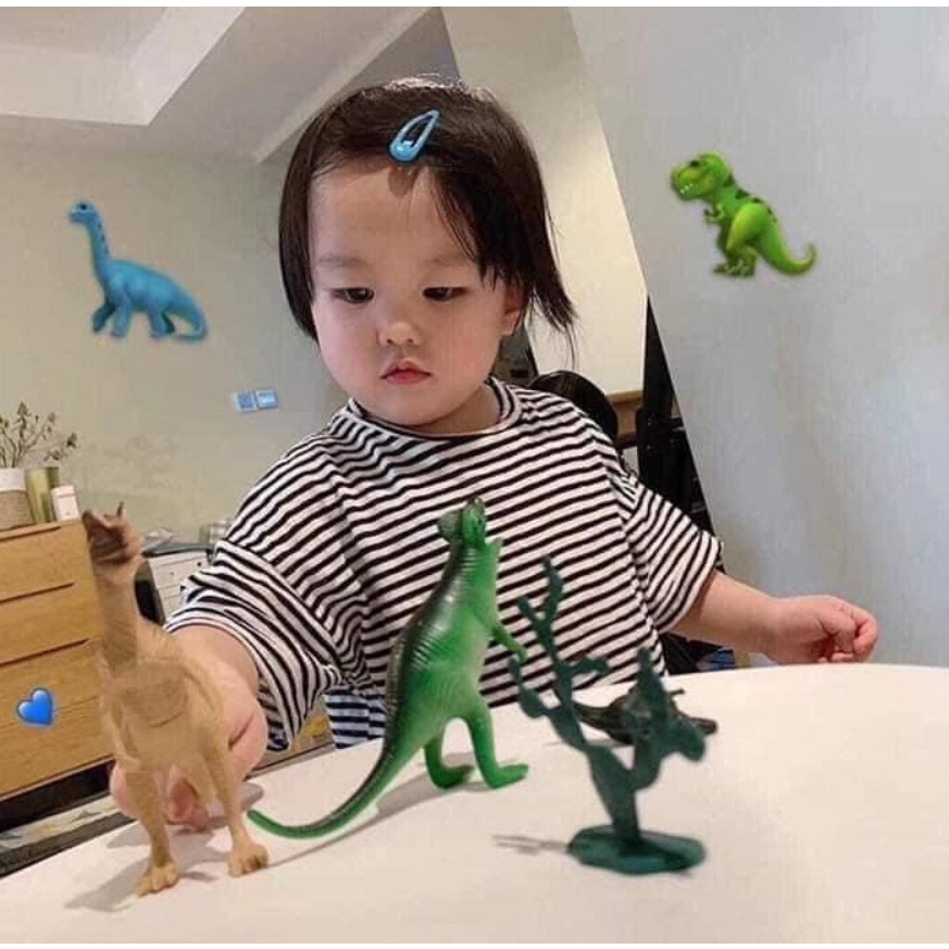 Khủng long cao su cỡ lớn có còi bóp kêu
