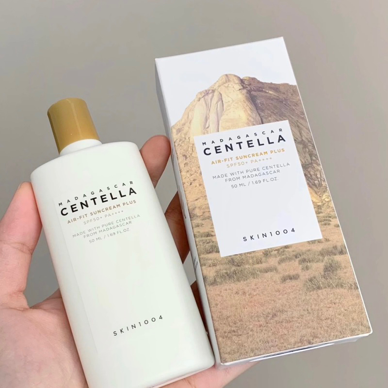 Kem chống nắng Skin1004 Madagascar Centella Air Fit Suncream rau má