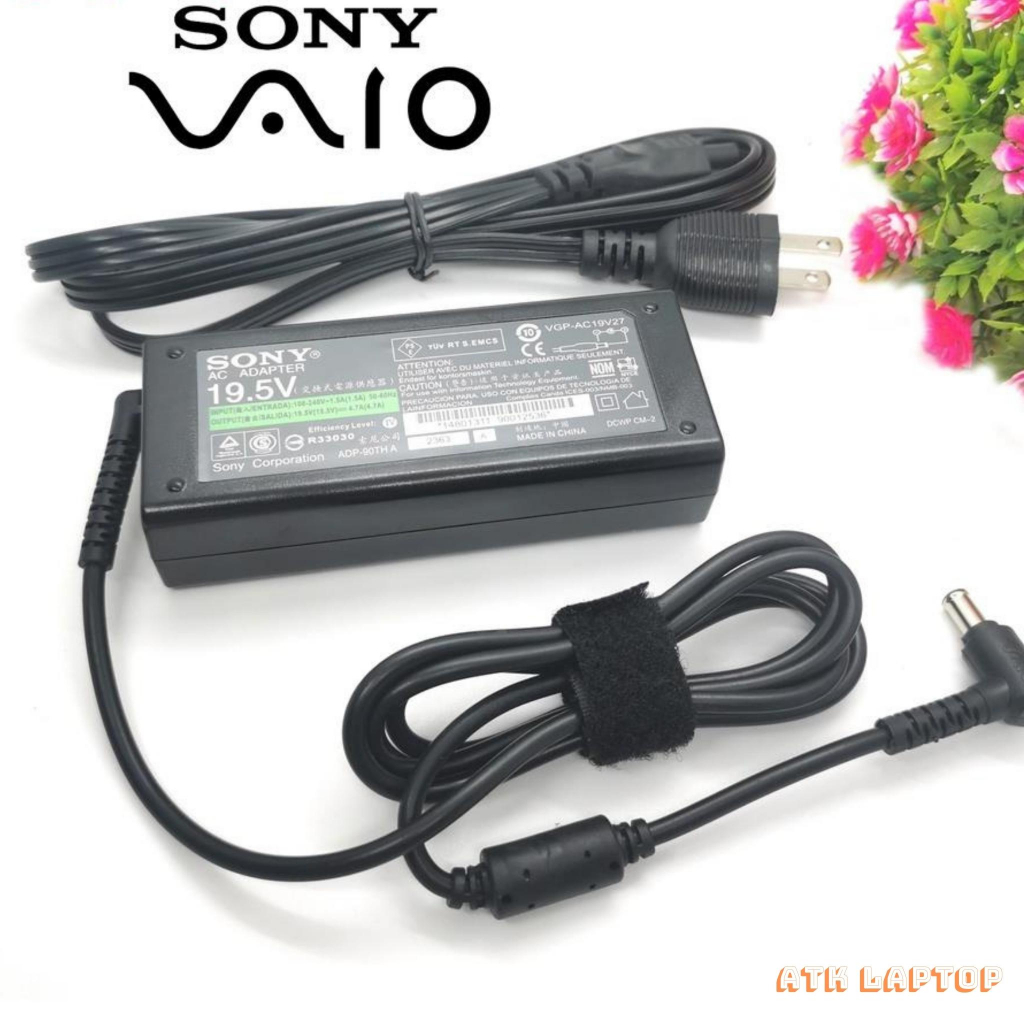 Sạc Laptop SONY 19.5V 4.7A / 3.9A Cao Cấp - Sạc Sony Vaio, Sạc Sony Bảo Hành Đổi Mới 12 Tháng -Hà Nội Computer