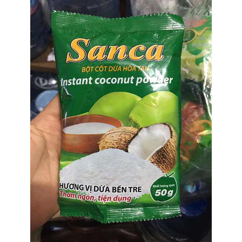 bột cốt dừa hoà tan 50g