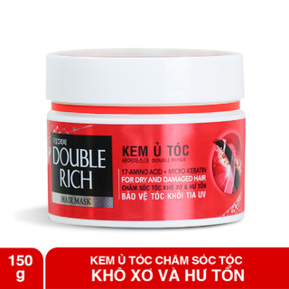 Kem Ủ Tóc 150g Double Rich Làm Giảm Khô Sơ, Hư Tổn Tóc, vov Chuyên Hàng Hiệu Chính Hãng.