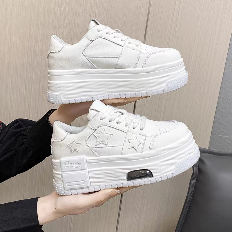 Giày nữ, Giày sneaker nữ đế độn bánh mì cá tính