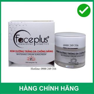 Kem Dưỡng Trắng Da Chống Nắng Faceplus 15g