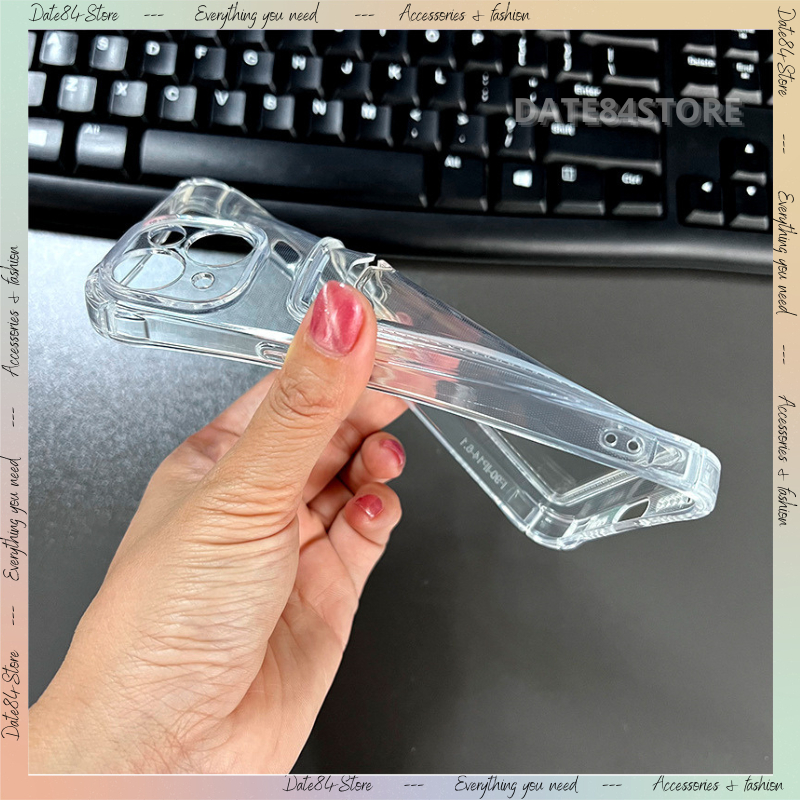 Ốp Lưng Iphone Silicon Các Dòng 6/7/8/Plus/11/12/13/Pro/Max Trong Suốt Bảo Vệ 4 Gốc