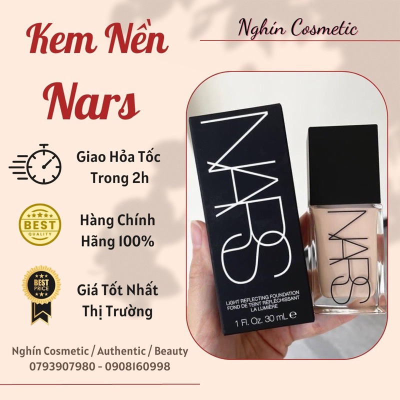 Kem nền Nars Light Reflecting Foundation 30ml