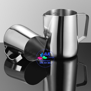 CA ĐÁNH SỮA BẰNG INOX (CHIA VẠCH)