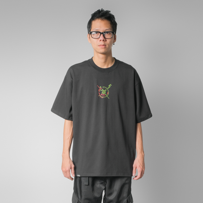 ÁO THUN TAY LỠ OVERSIZE UNISEX XFIRE HANOIPUNK TSHIRT IN BLACK