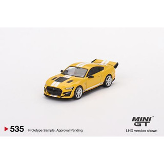  MÔ HÌNH 1:64 MINI GT - Shelby GT500 Dragon Snake Concept Yellow 