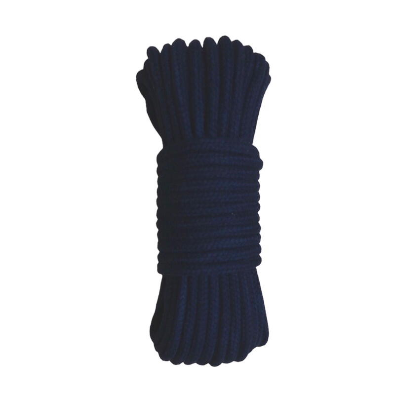 10 mét - Dây Cotton tròn 5mm có lõi chắc chắn dùng ko đàn hồi êm tay dùng làm macrame, trang trí, căng lều