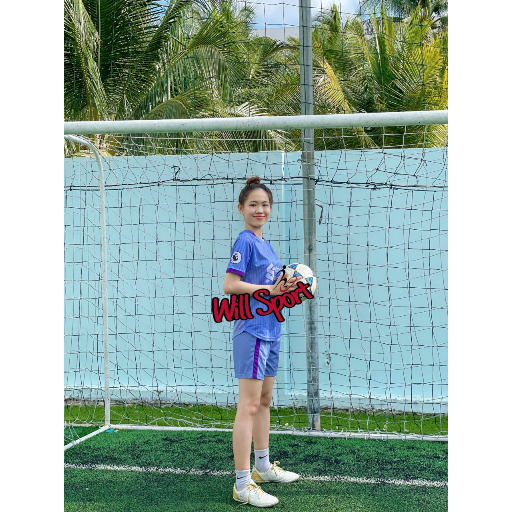 Bộ quần áo bóng đá clb liverpool tím mùa giải 2024